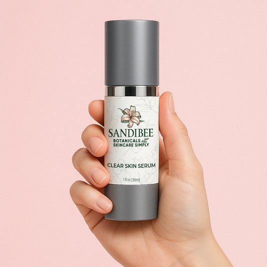 How to Get Clear Skin Naturally with SandiBee Botanicals.