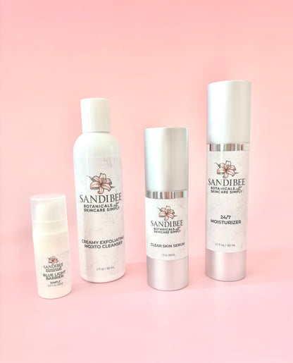 AM Skincare Routine for Acne Prone Sensitive Skin