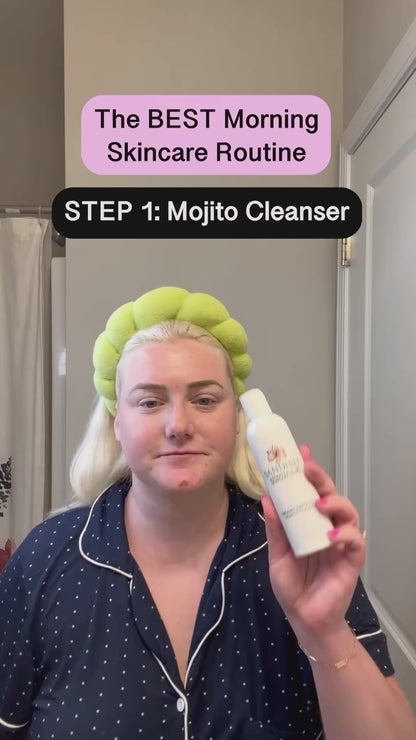 AM Skincare Routine for Acne Prone Sensitive Skin